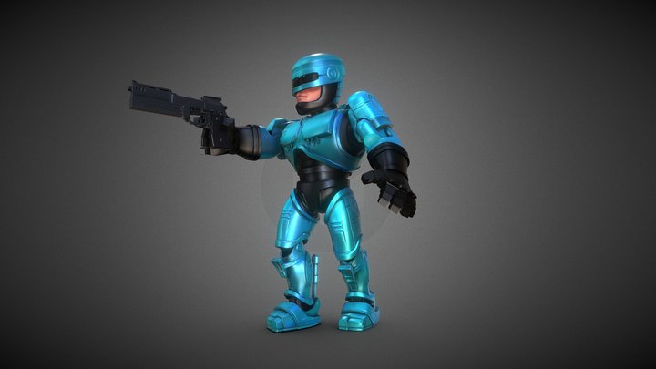 Robocop 3D Model