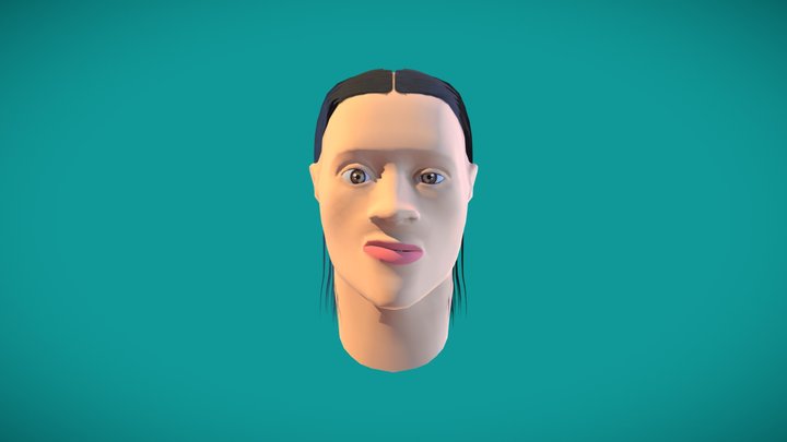 Character Head Final 3D Model