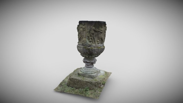 Wazon Piaskowcowy 3D Model