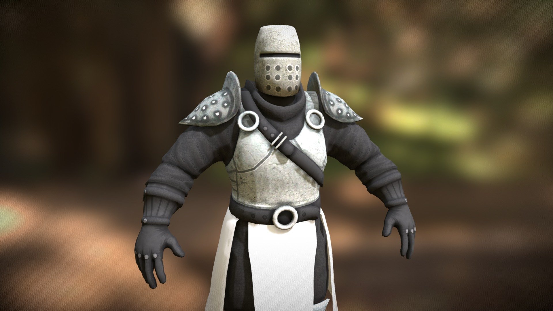 Knight - Download Free 3D Model By Nelib [9f0b4b4] - Sketchfab