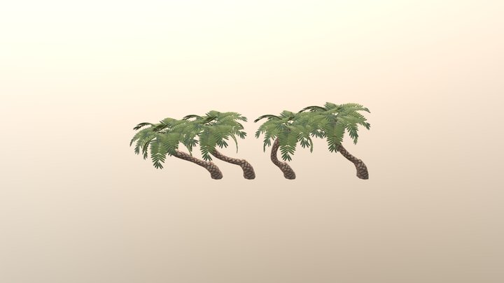 palm trees 3D Model
