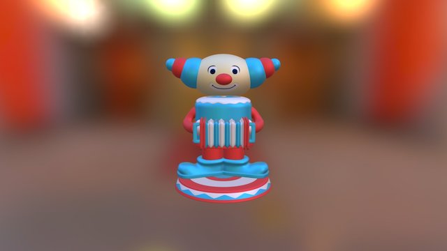 Payaso Cabezón 3D Model