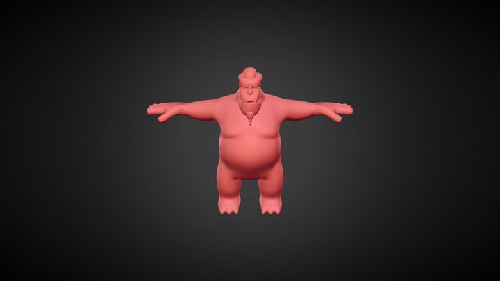 Ogre_Highpoly 3D Model