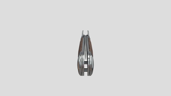Stiletto Knife 3D Model