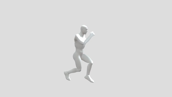 JUMPING LUNGES 3D Model