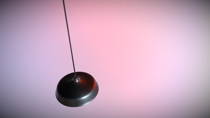 Diner Lamp 3D Model