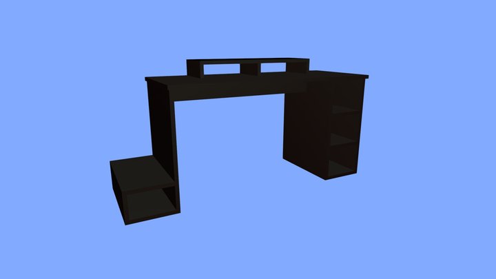 634230020_ Argos_ Home_ Gaming_ Desk_model 3D Model