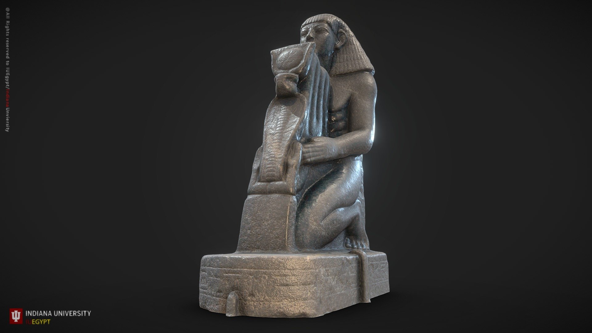Senenmut - 3D model by iuegypt [9f0e533] - Sketchfab