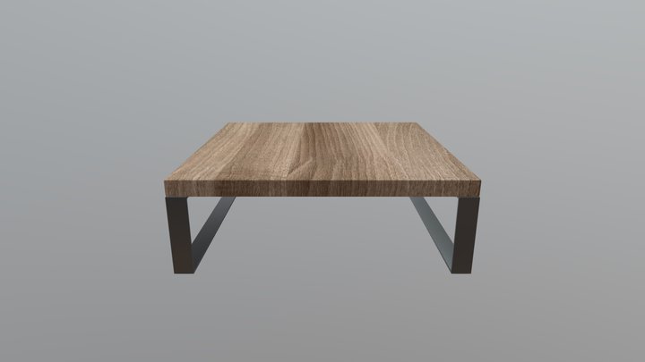 Mesa 120x120x40 3D Model