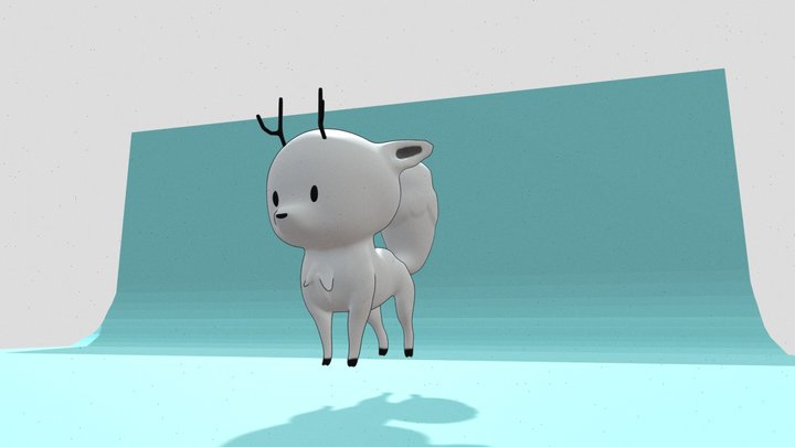 Ciervozorro de Hilda 3D Model
