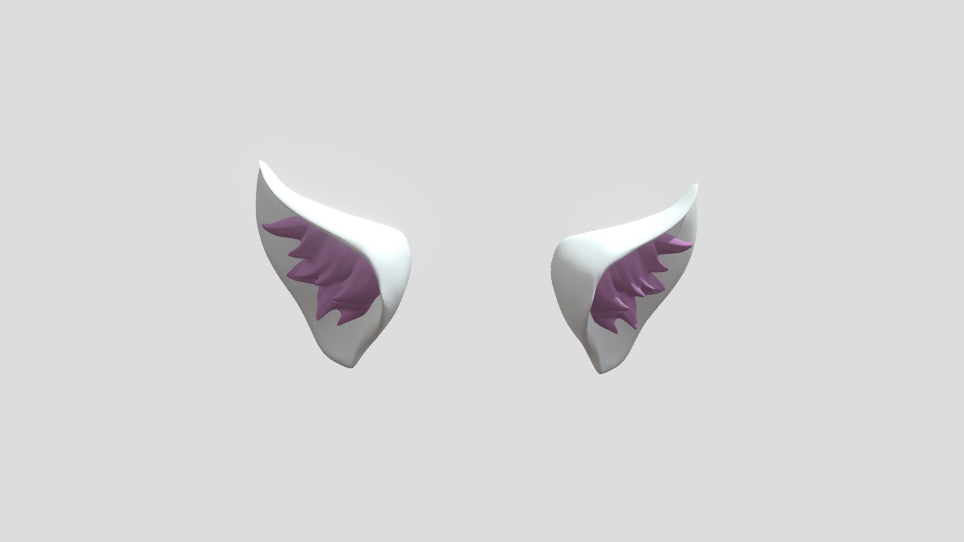 White Anime Cat ears - Download Free 3D model by LezzaAwsome [9f0fd03 ...