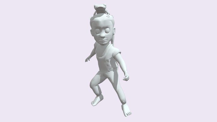 Patter Idle 3D Model