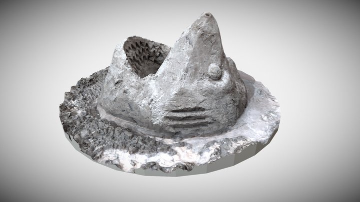 Sand Shark 3D Model