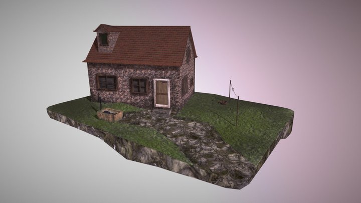 House to Hide (Cottage) 3D Model