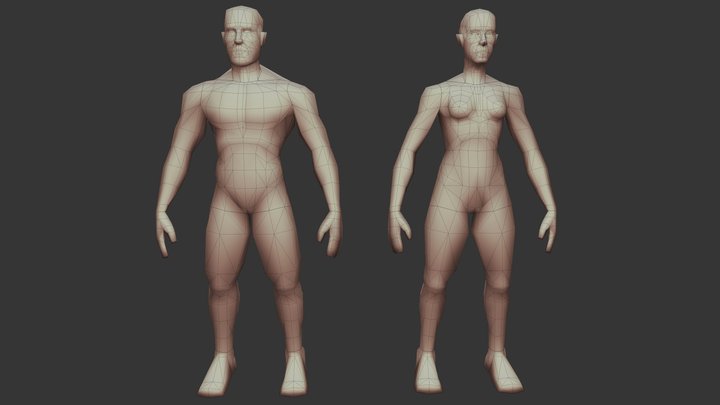 MidPoly male/female models