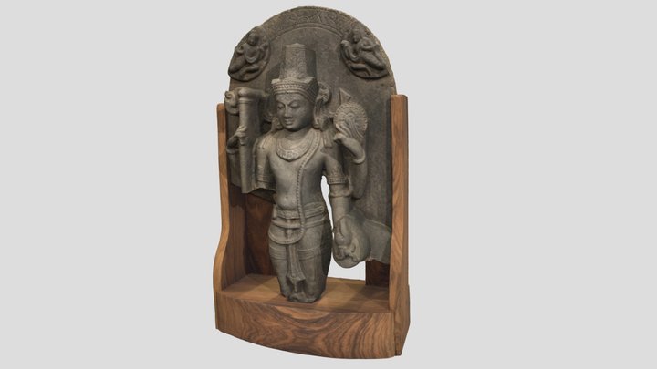 The God Vishnu (1961.140) 3D Model