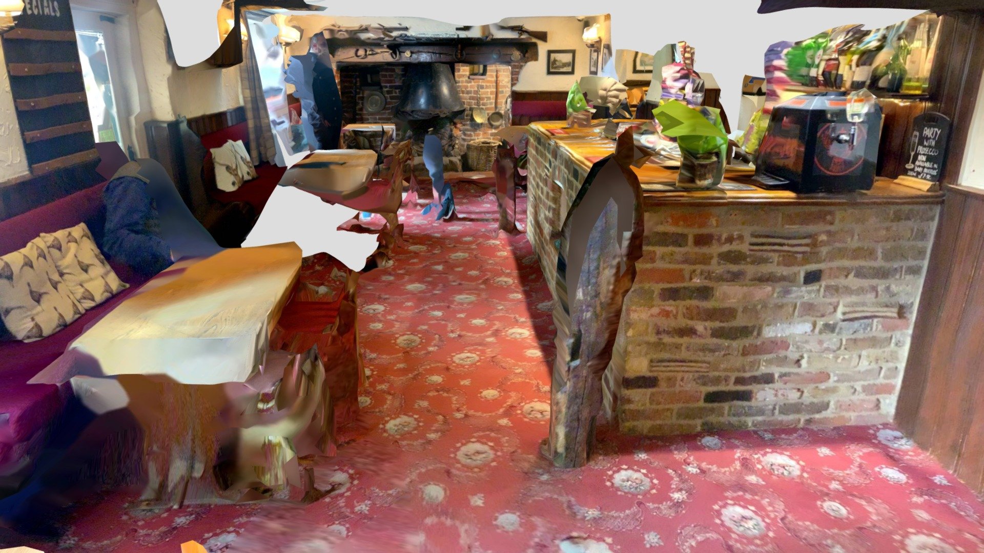 INT. SWAN PUB — Sketchfab embed 3D viewer