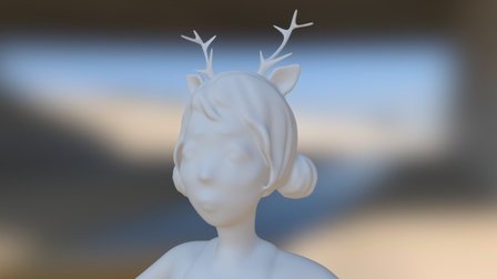 Chara Horns 3D Model