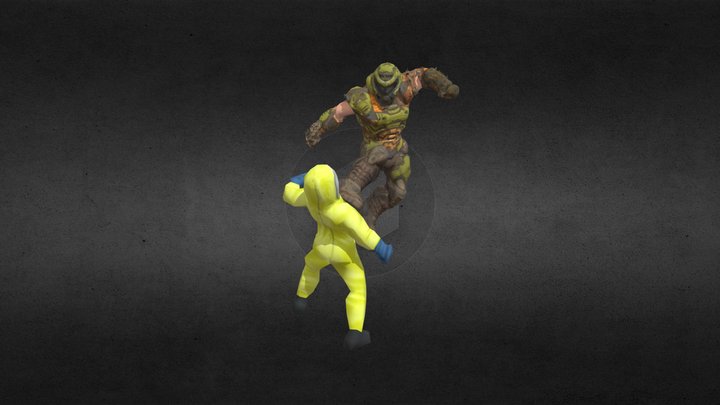 The Doom Slayer 3D Model