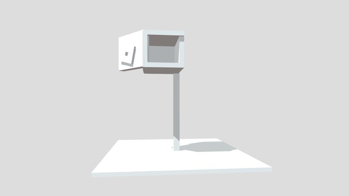 caixa de correio 3D Model