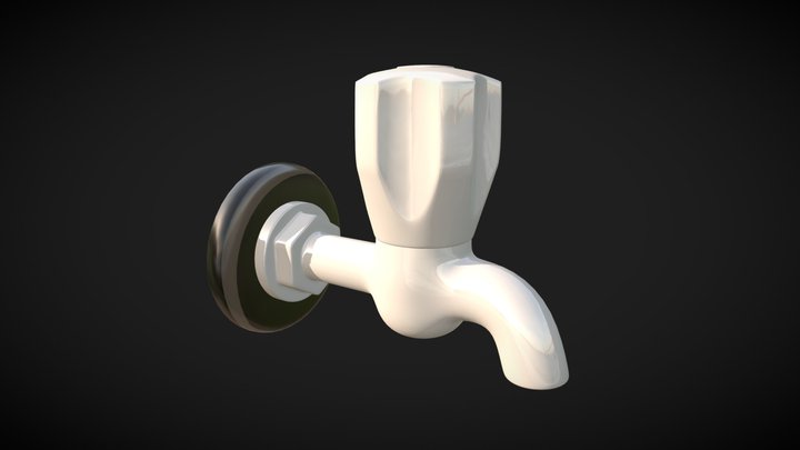 Water Tap 3D Model