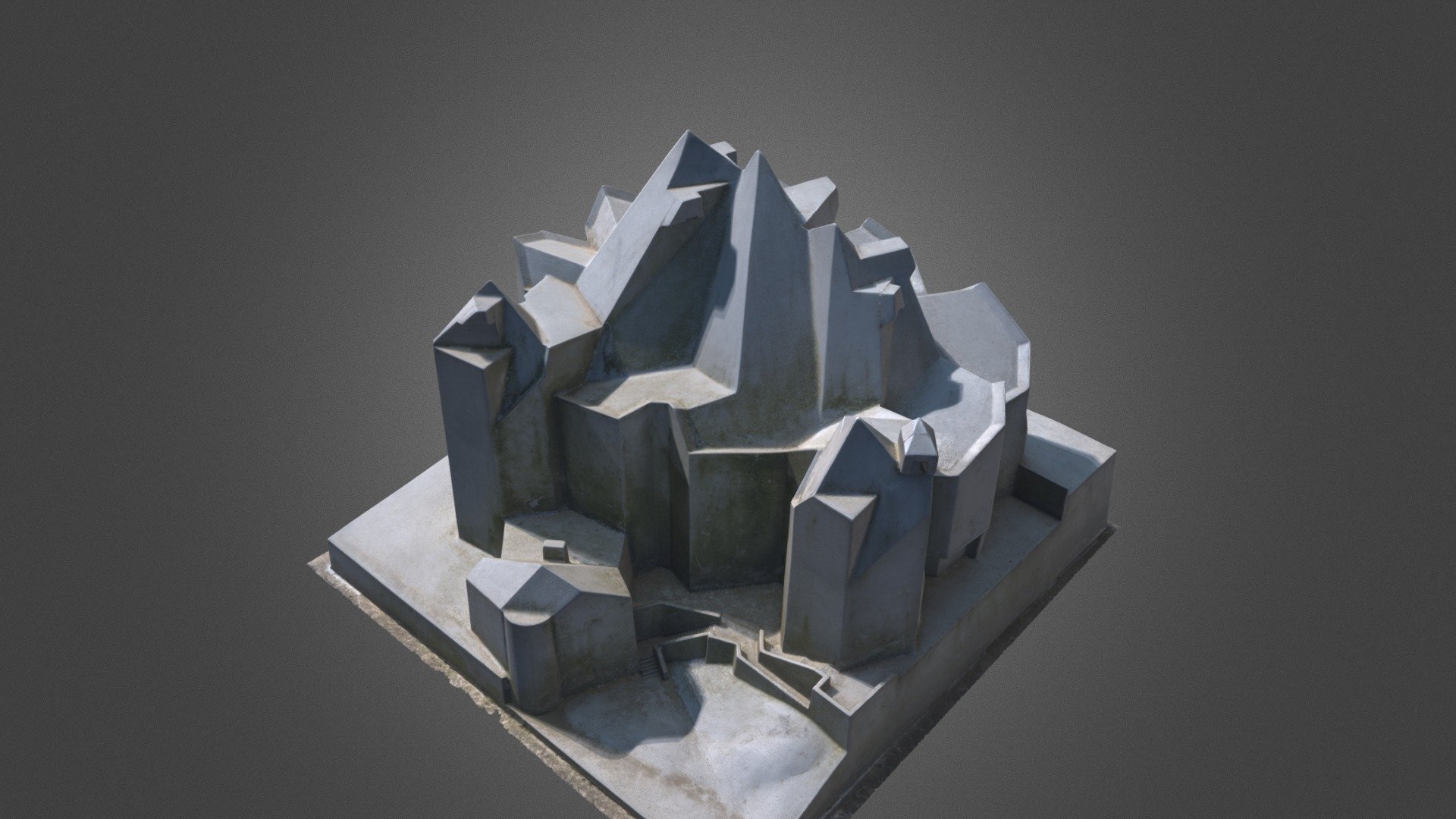 Mariendom Neviges - 3D model by IGL.KOELN.3D [9f18562] - Sketchfab