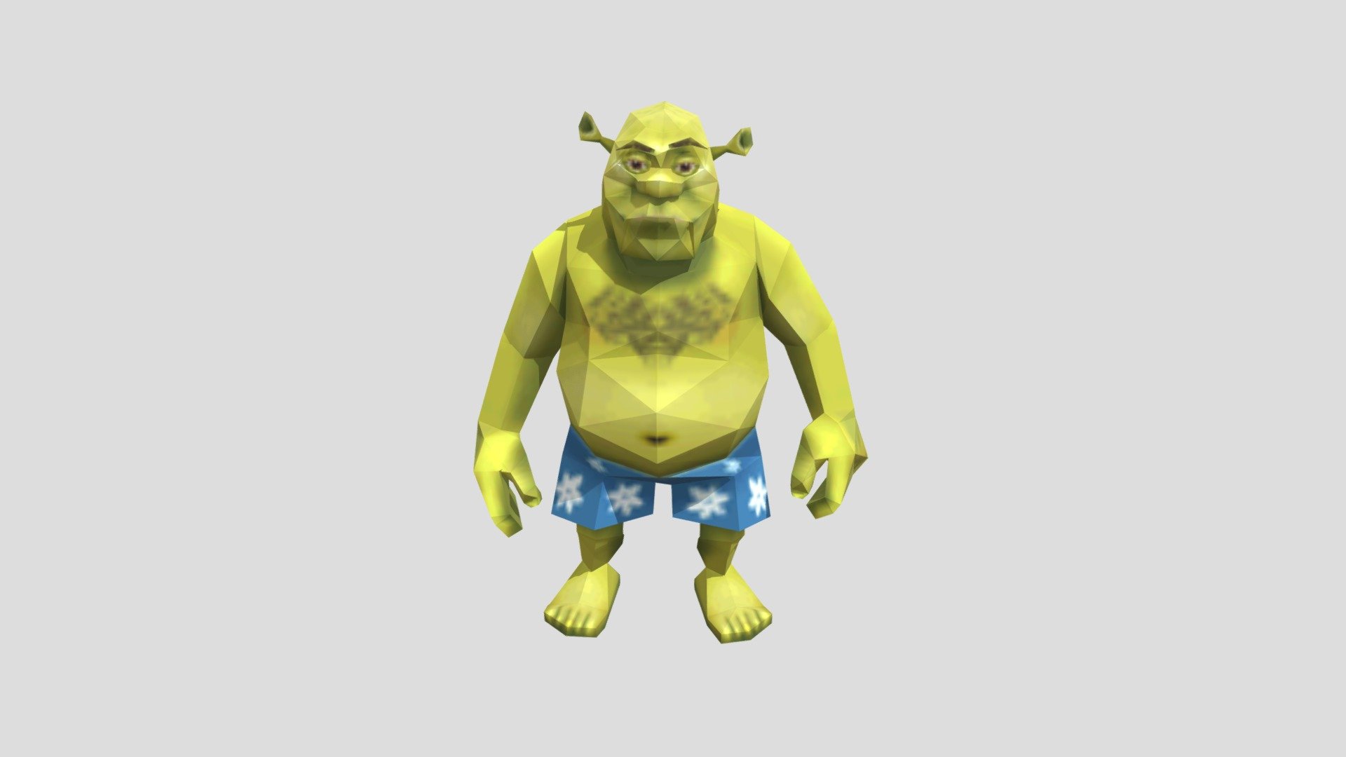 Shrek Swim Suit - Download Free 3D model by patrick.ambrose28403 ...