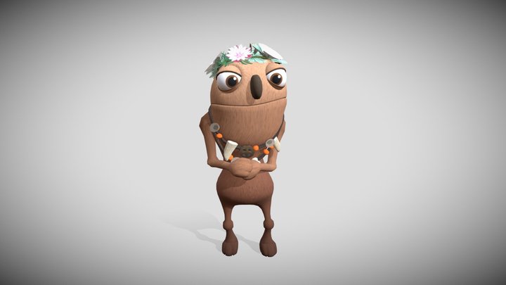 Bugsnax Character Animations - Shelda 3D Model