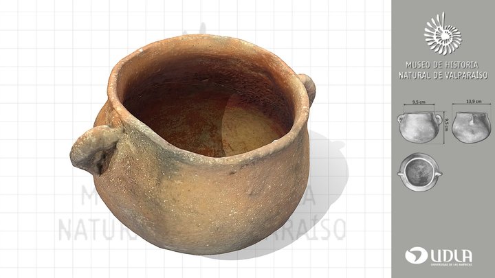OLLA CERAMICA // Ceramic pot 3D Model