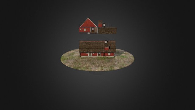 Modular House 3D Model