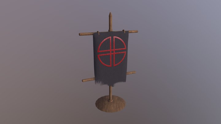 Banner 3D Model