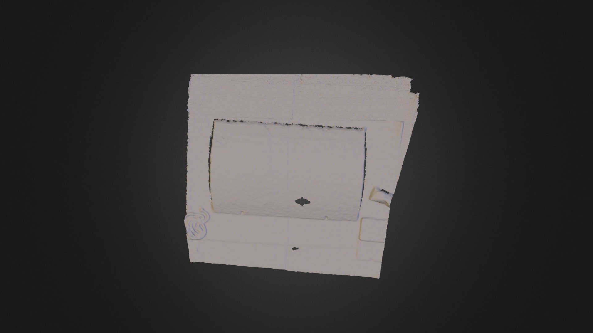 Low cost 3D scan; Castleplate ptcloud