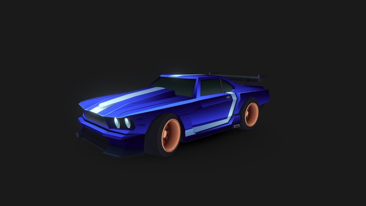 DRFT Party - Chisel Blue 3D Model