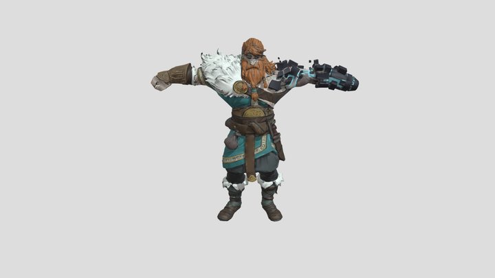 Viking_idle 3D Model
