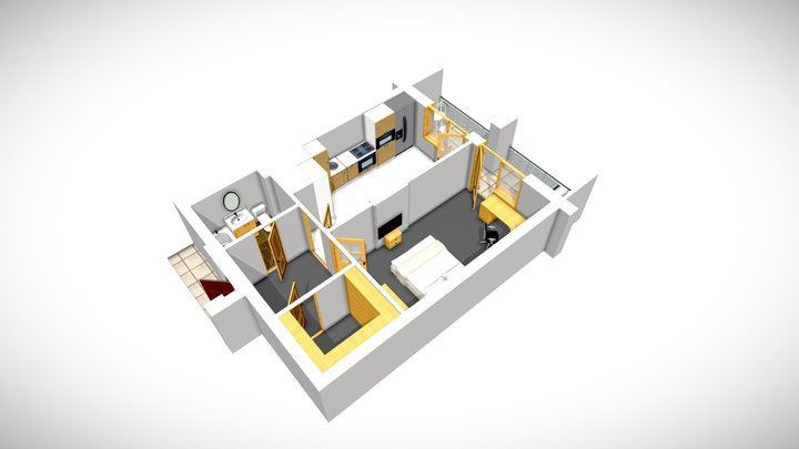 FP-Stusa-1X 3D Model