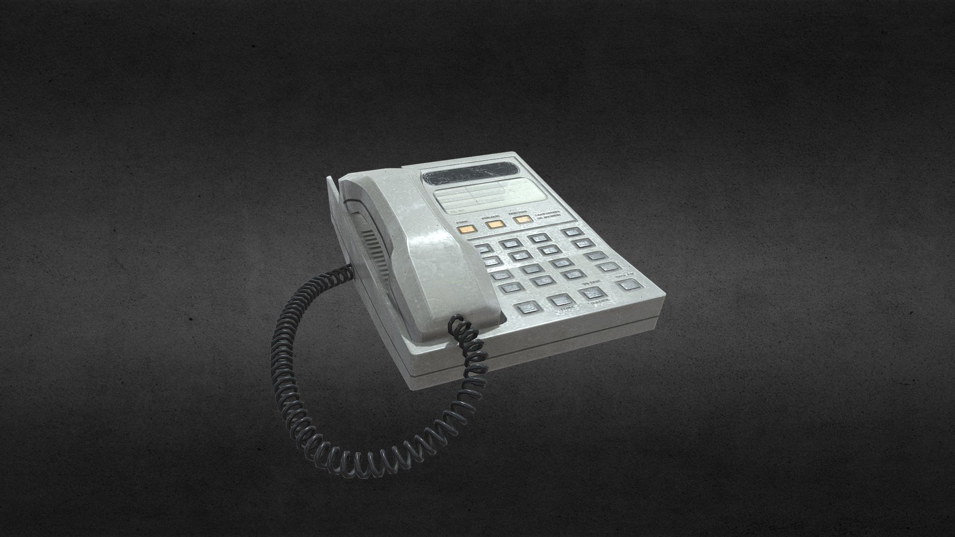 Panasonic KX-T2365 1989 (for game) - 3D model by N.Renard [9f1ec49 ...
