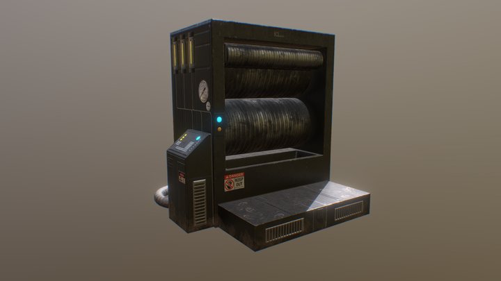CedrickBeaumontNoel_TP2_HardSurfaceModeling 3D Model