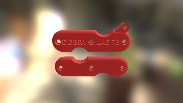 Scyzoryk Z Personalizacja 3D Model