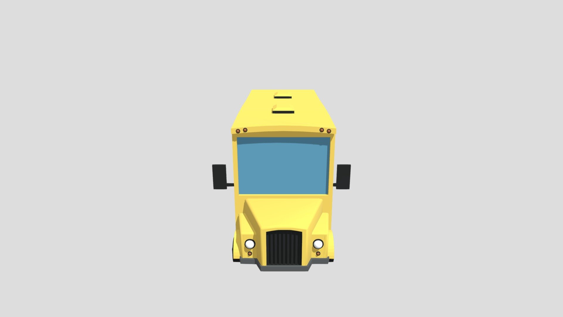 Schoolbus from Poly by Google