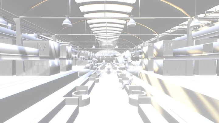 STATION F - Zone Create 3D Model