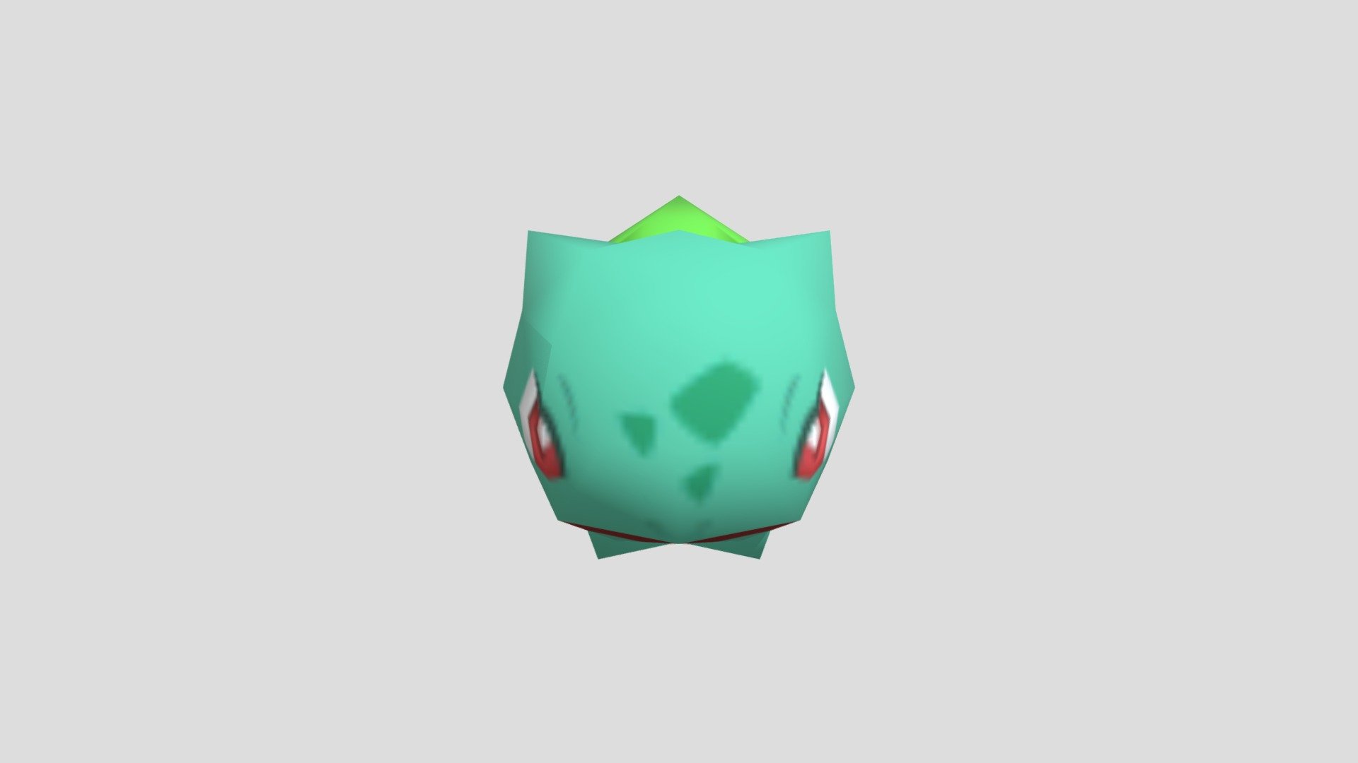 3DS - Pokemon Rumble World - 001 Bulbasaur (1) - 3D model by Maria Jack ...