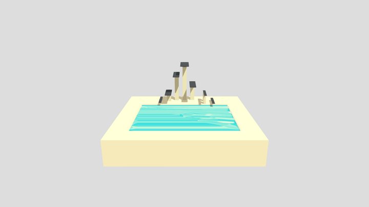 Diving Pool – Free 3D Model STL