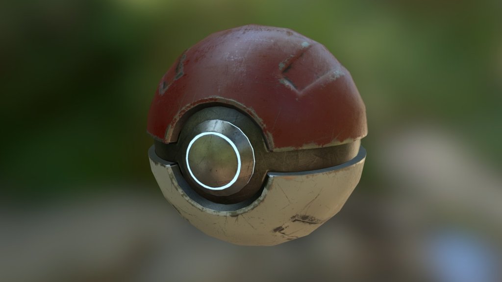 Poké Ball - 3D model by GenelJumalon [9f226fa] - Sketchfab