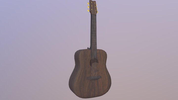gitar test 3D Model
