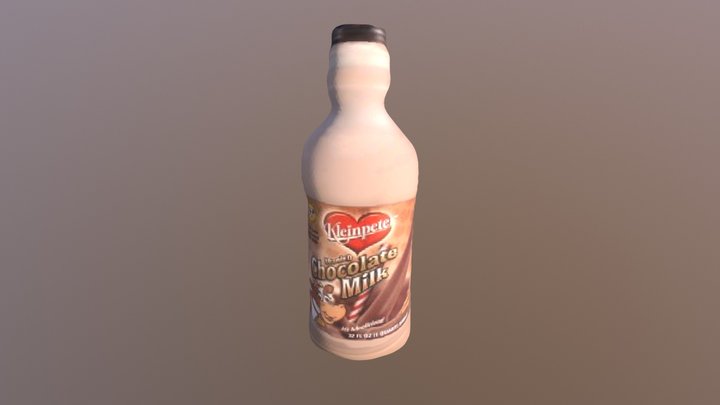 Choco Milk 3D 3D Model