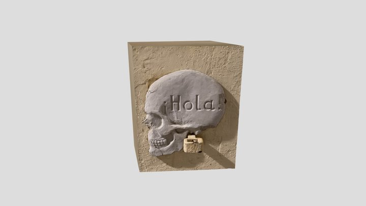 Hola, skull 3D Model