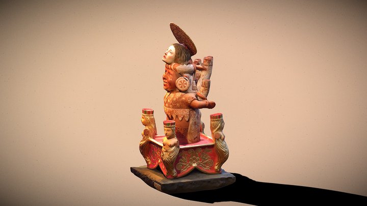 Kukuli Velarde, San Sebastian 3D Model