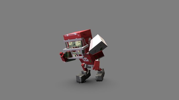 All-Star Zombie 3D Model
