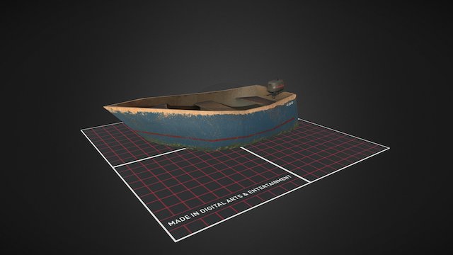 3D_Prop_BoatTango 3D Model