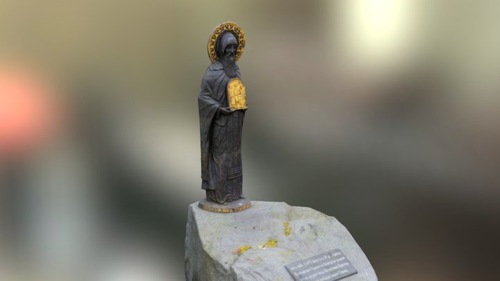 RAW 3d scanned ortodox monument 3D Model